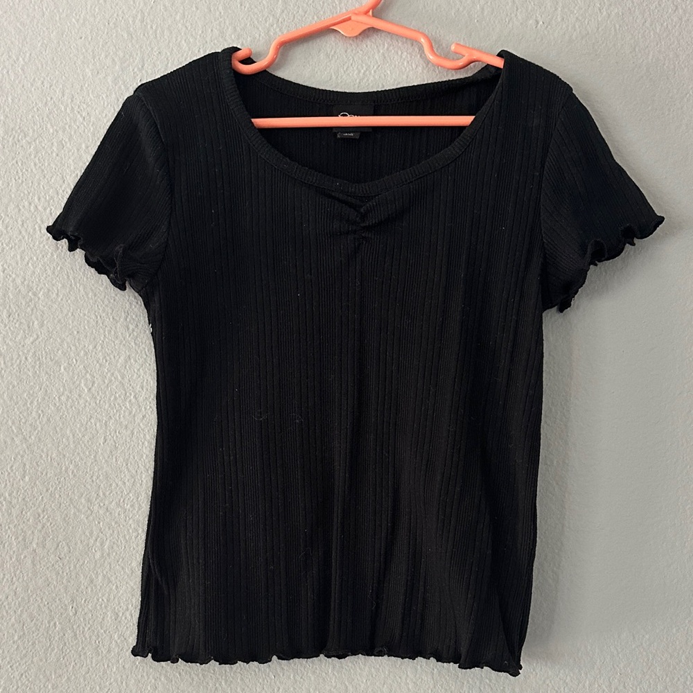 art class Textured Black Short Sleeve Tee